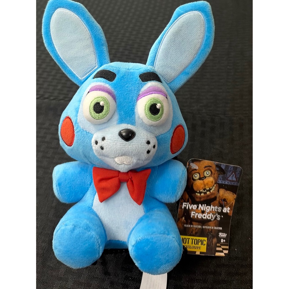 Funko FNAF Toy Bonnie Plush Hot Topic Exclusive NWT Rare Five Nights At Freddy's